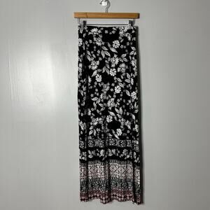 Charlotte Russe Y2K Maxi Floral Skirt‎ Women’s Small Hippie Bohemian Witchy 90s
